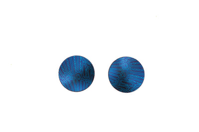 The Minimalist Cufflinks Blue