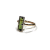 Tourmaline, 9ct Yellow Gold & Sterling Silver