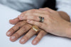 A very special custom wedding ring | Joe and Erica