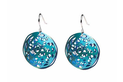 Pillowed Pines Earrings Green