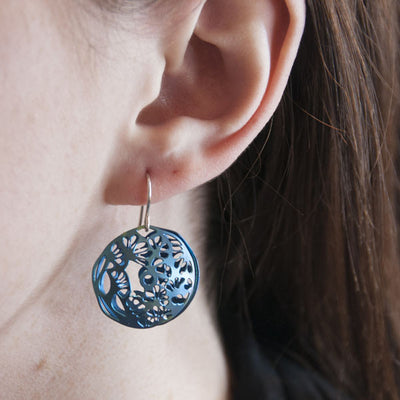 Pillowed Pines Earrings Violet