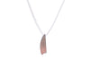 Wing Petal Pendant Small - Maroon