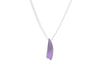 Wing Petal Pendant Small - Violet