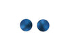 The Minimalist Stud Earrings Blue