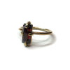 Rhodolite Garnet & 9ct Yellow Gold Ring