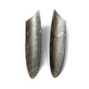 Shield Stud Earrings Small - Grey